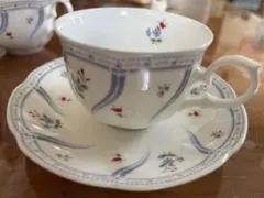 Noritake 花柄カップ・ソーサー 4個セット