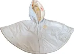 （い）ミキハウス　リバーシブル　ポンチョ【70〜85】
