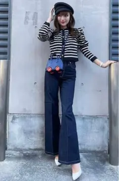 sheller シェリエ　デニム　ジーパン straight denim pants – shéller / シェリエ