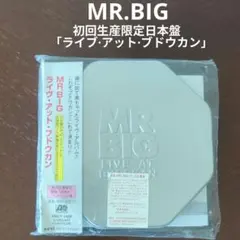 MR.BIG 初回生産限定 ライブアットブドウカン 武道缶 日本盤