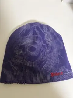 【最安】PALACE SMOKED NEIN CUFF BEANIE GRAPEのサムネイル