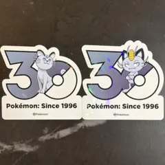 ポケモン 韓国限定 30周年記念 ステッカー ニャスパー - メルカリ