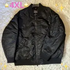 ユニクロ +J ハイブリッドダウンジャケット　MA-1ブルゾン 4XL