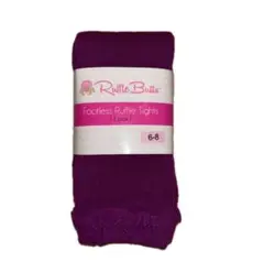 新品　Ruffle Butts ラッフルバッツ パープル　紫　タイツ　 6-8