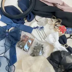 ヘアアクセサリー まとめ売り 18点