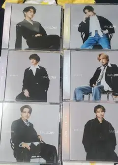 Kis-My-Ft2【MAGFACT】 CDソロビジュアル 6セット 銀テ１本付