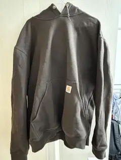 Carhartt ダークブラウン パーカー Lサイズ