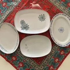 Noritake フローラルデザイン 食器セット 4点　大皿