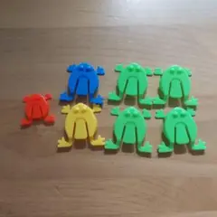 お祭り　景品　カエルジャンプ　知育玩具　7個セット