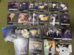 名探偵コナンカード 黒デッキパーツ　黒ずくめの組織まとめ