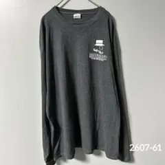 ジャージーズ ロンT 長袖 バックプリント ビッグサイズ 3L 濃灰 ストリートのサムネイル