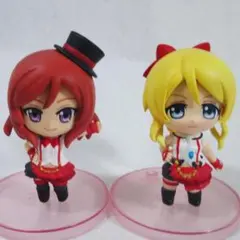 西木野真姫 絢瀬絵里 カラコレDX ラブライブ フィギュア2種 ムービック