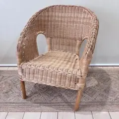 IKEA Buskbo ラタン パーソナルチェア *配送不可　愛知県 ブスクボー IKEA Buskbo ラタン パーソナルチェア *配送不可 愛知県 ブスクボー