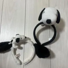 USJ スヌーピー カチューシャセット