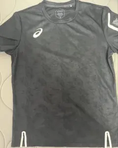 ASICS D1 バレーボールシャツ 黒