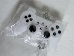 プレイステーション ミニチュアチャーム付きビスケット コントローラー白 約4cm