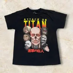 【Attack on Titan 進撃の巨人 アニメ US古着 Tシャツ L】