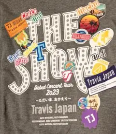 新品★Travis Japan THE SHOW 2023 フーディ　パーカー