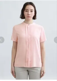 インディヴィ INDIVI 接触冷感タックブラウス 03 XXXS INDIVI