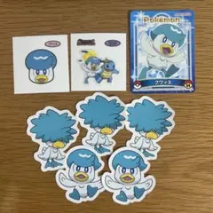 ポケモン　クワッス シール ステッカー 8枚セット