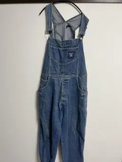 デニムオーバーオール/ストリートファッション/L〜XLサイズ