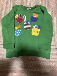 ミキハウス　ホットビスケッツ　トレーナー
