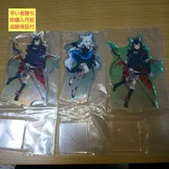 ホロライブ 一番くじ 白上フブキ 大神ミオVtuber アクリルスタンド