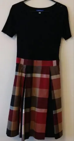 BURBERRY BLUE LABEL　ワンピース　チェック　　半袖　36 S