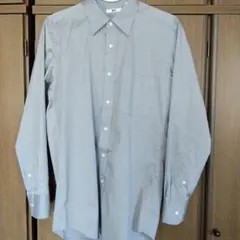 UNIQLO ビジネスシャツ グレー M