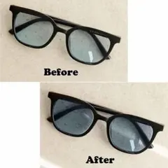 ヘアメイクアップアーティスト河北裕介さん監修 もっと小顔に見える　調光サングラス