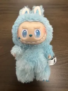 POP MART ぬいぐるみ　青　水色　ラブブ　LABUBU