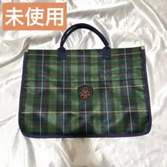 【未使用】Togendo チェック柄 トートバッグ 手提げ　幼稚園