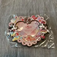 【値下げ】新品_ディズニー　ミッキー・ミニーフォトフレーム 85×60mm