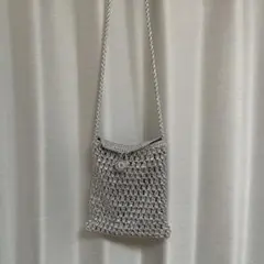 niko and... 編み込みショルダーバッグ