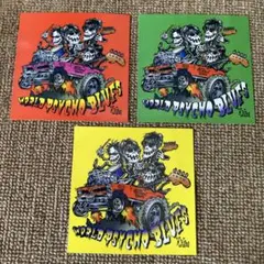 ミッシェルガンエレファント　ワールドサイコブルース ステッカー 3枚セット