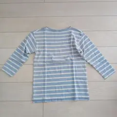 GAP 7分袖 トップス メンズ Sサイズ ボーダー 水色×白 カットソー