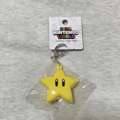 スター マリオ 光るキーホルダー ニンテンドーワールド usj限定