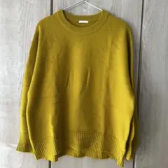 ニット イエロー
