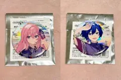 プロセカ　セカライ　缶バッジセット KAITO 巡音ルカ