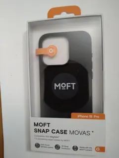 iPhone 15Pro対応 MOVAS™レザーケース（ジェットブラック）