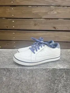 Crocks golfメッシュスニーカー ホワイト　26センチ