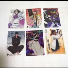 BLEACH　ブリーチ　クリアカード　志波　恋次　東仙　他　6枚セット