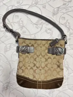 美品　コーチ　Coach ショルダーバッグ スエード　SOHO ソーホー