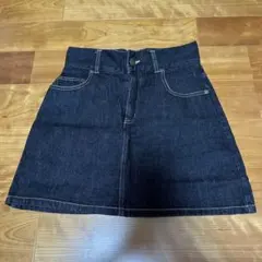 ぽ*ん様 ダークデニム ミニスカート サイズ1