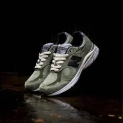 jjjjound × new balance 990v3 olive スニーカー