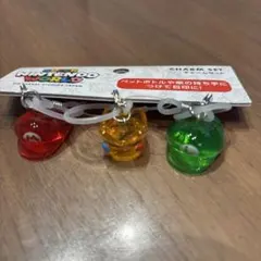 新品　USJ 限定　マリオとルイージとピーチ姫のチャームセット