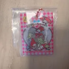 サンリオ　シャカシャカフレークシール風チャームカプセル　マイメロディ