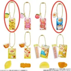 Lipton リプトン ミニチュアチャーム＆グミ　2種セット①