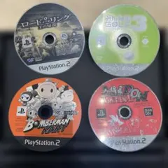 PS2 ゲームソフト 4本セット