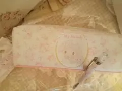 マイメロディ　白いちごのティータイム　リボンつきペンケース　ボールペン